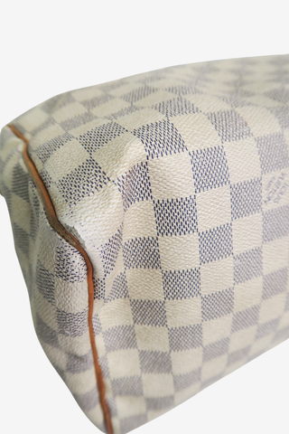 Louis Vuitton Speedy 35 Damier Azur - Designer Handbags at The Find Luxury Resale - Vancouver, Canada