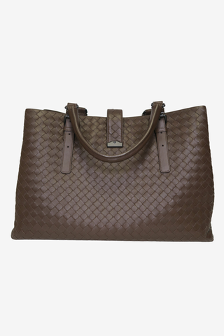 Bottega Veneta intrecciato Roma bag - Designer Handbags at The Find Luxury Resale - Vancouver, Canada