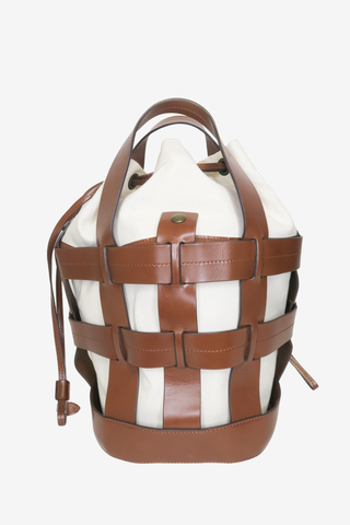 Trademark Cooper Cage Bag - Designer Bucket bag at The Find Luxury Resale - Vancouver, Canada
