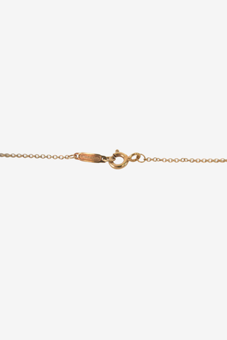 Tiffany & Co 18k Rose Gold Medium Victoria Pendant Necklace - Designer Necklace at The Find Luxury Resale - Vancouver, Canada