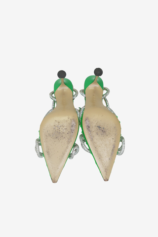 Mach & Mach PVC Bow Accents D'Orsay Pumps sz 38.5 - Designer pumps at The Find Luxury Resale - Vancouver, Canada