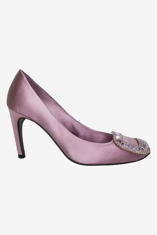 Roger Vivier Satin Pumps sz 36.5 - Designer pumps at The Find Luxury Resale - Vancouver, Canada
