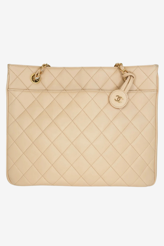 Chanel Vintage Quilted Tote - Designer Handbags at The Find Luxury Resale - Vancouver, Canada