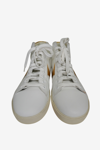 Celine White High Top Sneakers sz 38