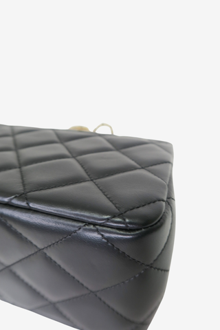 Chanel Quilted Top Handle Bag - Designer Handbags at The Find Luxury Resale - Vancouver, Canada