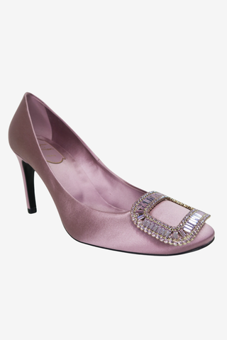 Roger Vivier Satin Pumps sz 36.5 - Designer pumps at The Find Luxury Resale - Vancouver, Canada