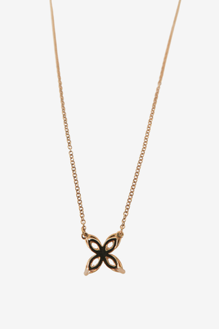 Tiffany & Co 18k Rose Gold Medium Victoria Pendant Necklace - Designer Necklace at The Find Luxury Resale - Vancouver, Canada