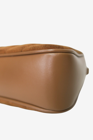 Saint Laurent Suede Lou Lou Camera Bag - Designer handbag at The Find Luxury Resale - Vancouver, Canada