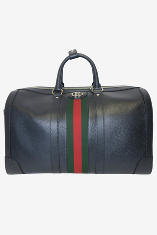 Gucci Double G Savoy Duffle Bag - Designer Handbags at The Find Luxury Resale - Vancouver, Canada