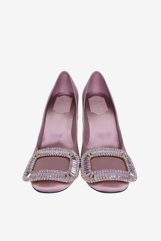 Roger Vivier Satin Pumps sz 36.5 - Designer pumps at The Find Luxury Resale - Vancouver, Canada
