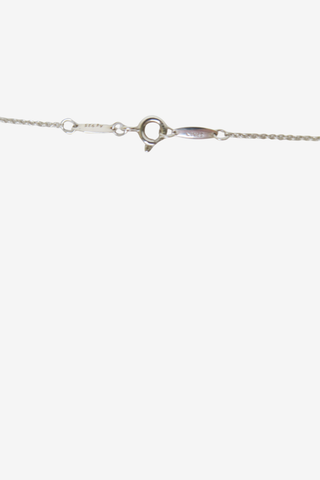 Tiffany & Co. Open Heart Pendant Necklace