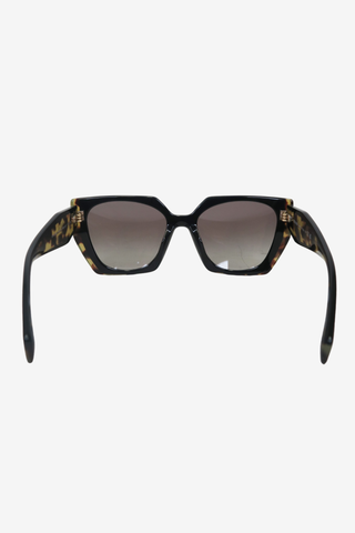 Prada Oversize Black/Tortoise Sunglasses - Designer sunglasses at The Find Luxury Resale - Vancouver, Canada