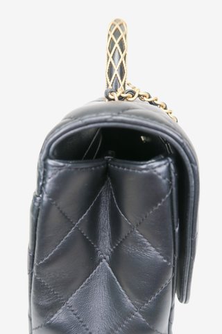 Chanel Quilted Top Handle Bag - Designer Handbags at The Find Luxury Resale - Vancouver, Canada