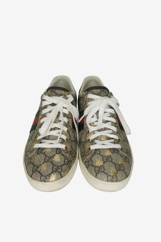 Gucci GG Logo Sneakers sz 39 - Designer Sneakers at The Find Luxury Resale - Vancouver, Canada