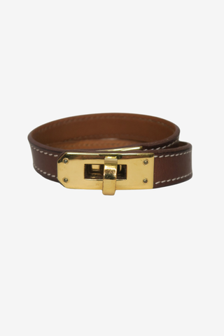 Hermes Kelly Double Tour Bracelet - Designer Bracelet at The Find Luxury Resale - Vancouver, Canada