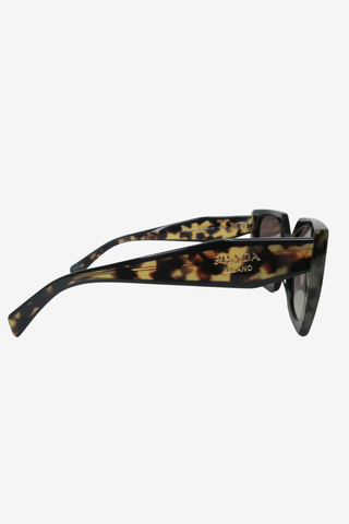 Prada Oversize Black/Tortoise Sunglasses - Designer sunglasses at The Find Luxury Resale - Vancouver, Canada