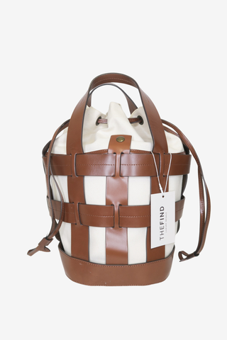 Trademark Cooper Cage Bag - Designer Bucket bag at The Find Luxury Resale - Vancouver, Canada