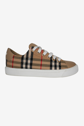 Burberry Check Sneakers sz 37.5