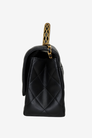 Chanel Quilted Top Handle Bag - Designer Handbags at The Find Luxury Resale - Vancouver, Canada