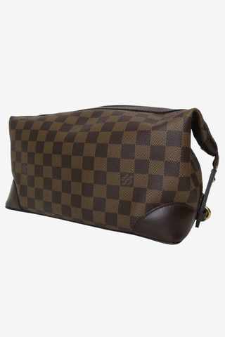 Louis Vuitton Damier Ebene Vaslav Toiletry Pouch - Designer Handbags at The Find Luxury Resale - Vancouver, Canada