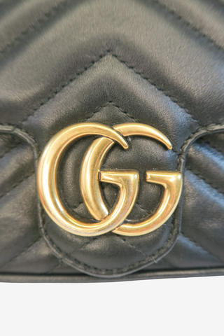 Gucci Double G Marmont Super Mini - Designer handbag at The Find Luxury Resale - Vancouver, Canada