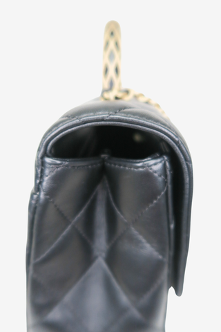 Chanel Quilted Top Handle Bag - Designer Handbags at The Find Luxury Resale - Vancouver, Canada