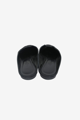 Hermès Roxane Suede Mules sz 38.5 - Designer Flats at The Find Luxury Resale - Vancouver, Canada