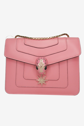 Bvlgari Christmas Limited Edition Pink Serpenti Bag - Designer Handbags at The Find Luxury Resale - Vancouver, Canada