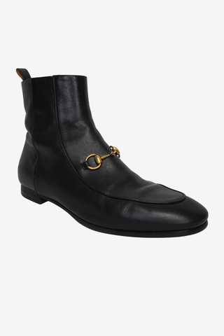 Gucci Horsebit Boots sz 38.5 - Designer boots at The Find Luxury Resale - Vancouver, Canada