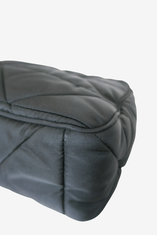 Prada Tessuto Nylon Messenger Bag - Designer Handbags at The Find Luxury Resale - Vancouver, Canada