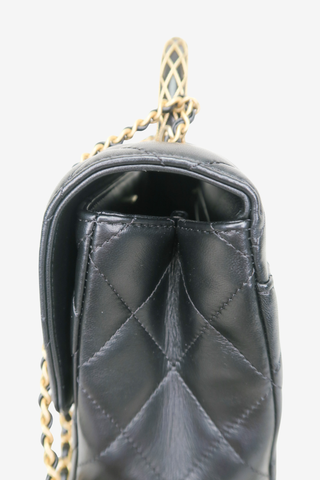 Chanel Quilted Top Handle Bag - Designer Handbags at The Find Luxury Resale - Vancouver, Canada