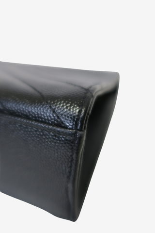 Saint Laurent Chevron Envelope Bag - Designer Handbag at The Find Luxury Resale - Vancouver, Canada