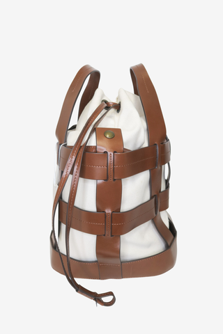 Trademark Cooper Cage Bag - Designer Bucket bag at The Find Luxury Resale - Vancouver, Canada