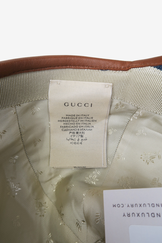 Gucci GG Denim Hat Sz S - Designer Hats at The Find Luxury Resale - Vancouver, Canada