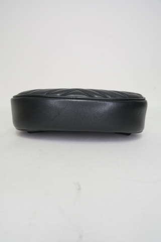 Gucci Marmont Black Waist Bag - Designer handbag at The Find Luxury Resale - Vancouver, Canada