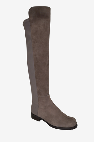 Stuart Weitzman 50/50 Grey Boots sz 5