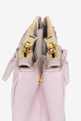 Prada Saffiano Leather Galleria Tote Pink - Designer Handbags at The Find Luxury Resale - Vancouver, Canada
