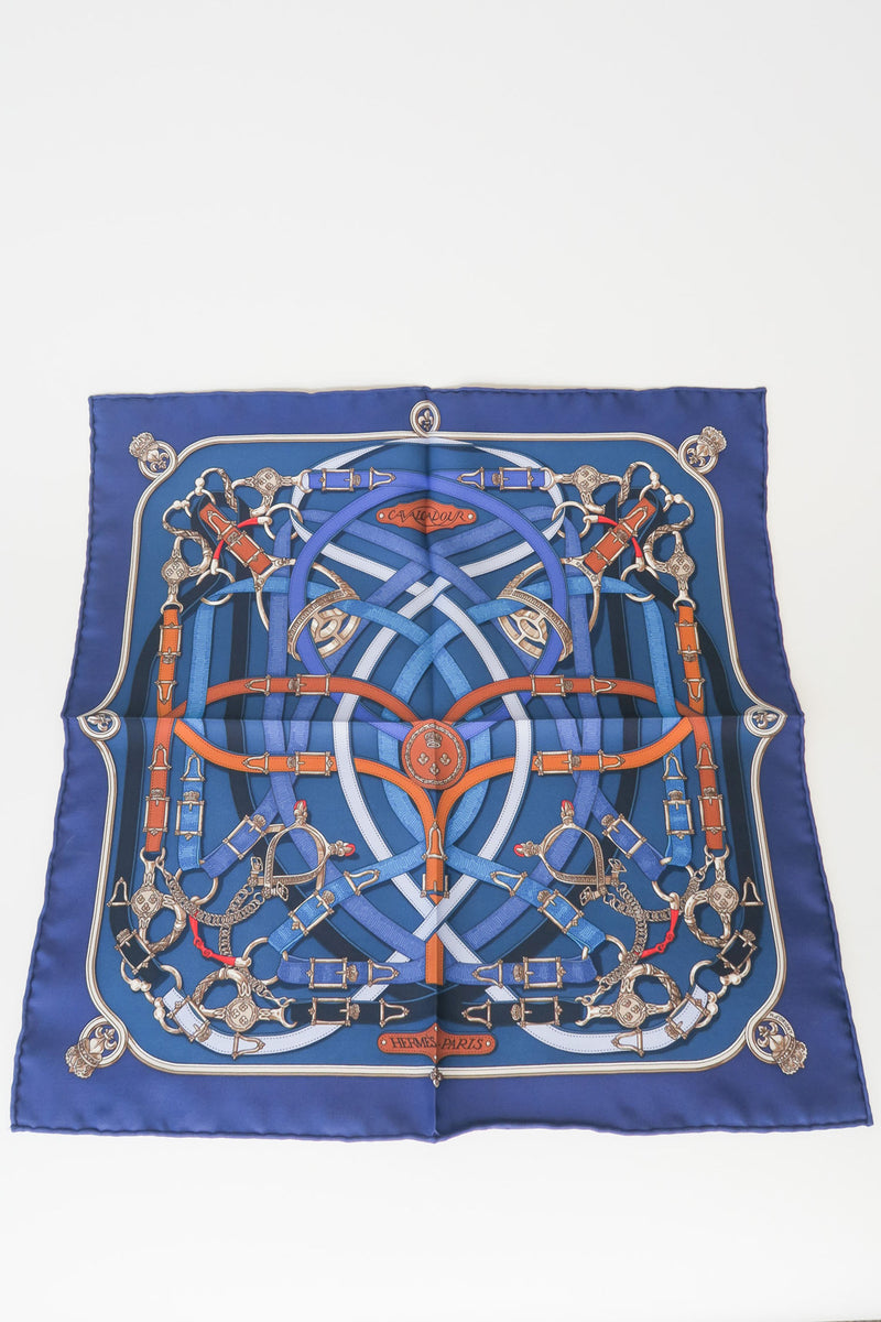 Hermès Cavalcadour Silk Scarf