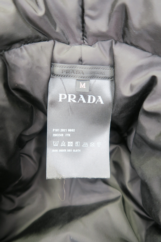Prada Nylon Puffer Bucket Hat Sz M - Designer Hats at The Find Luxury Resale - Vancouver, Canada