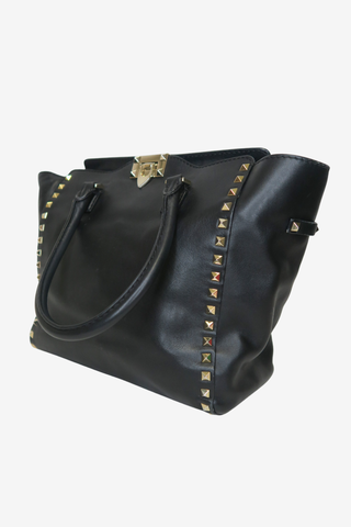 Valentino Rockstud Leather Tote - Designer handbag at The Find Luxury Resale - Vancouver, Canada