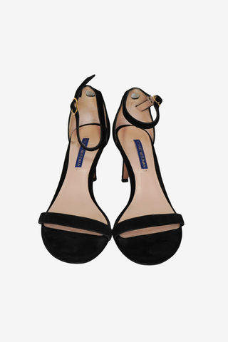 Stuart Weitzman Suede Sandals sz 7.5 - Designer pumps at The Find Luxury Resale - Vancouver, Canada