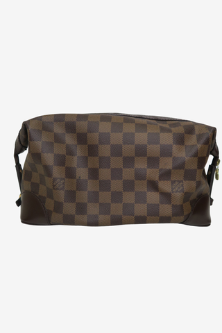 Louis Vuitton Damier Ebene Vaslav Toiletry Pouch - Designer Handbags at The Find Luxury Resale - Vancouver, Canada