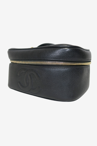 Chanel Timeless Vanity Case w/Strap - Designer handbag at The Find Luxury Resale - Vancouver, Canada