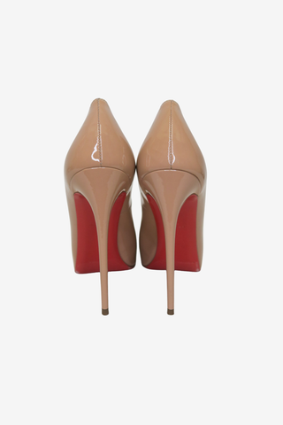 Christian Louboutin Open Toe Pumps sz 37 - Designer pumps at The Find Luxury Resale - Vancouver, Canada