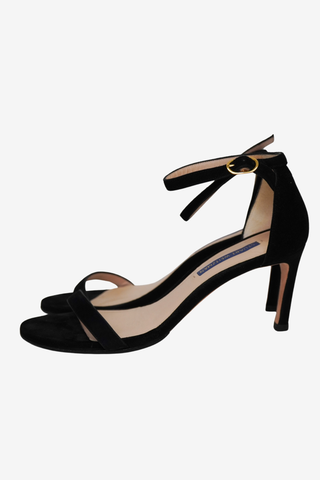 Stuart Weitzman Suede Sandals sz 7.5 - Designer pumps at The Find Luxury Resale - Vancouver, Canada