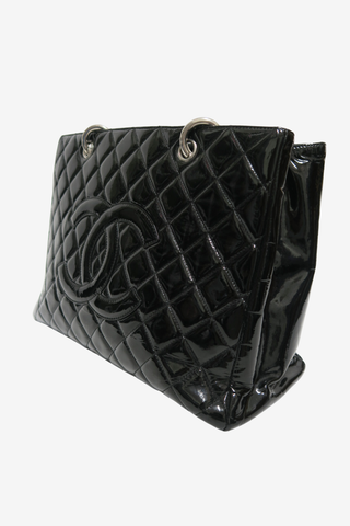 Chanel Patent Leather GST - Designer Handbags at The Find Luxury Resale - Vancouver, Canada