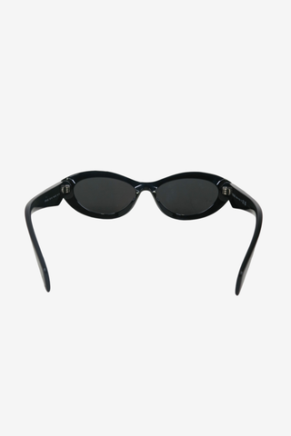 Prada Black Oval Cat Eye - Designer sunglasses at The Find Luxury Resale - Vancouver, Canada