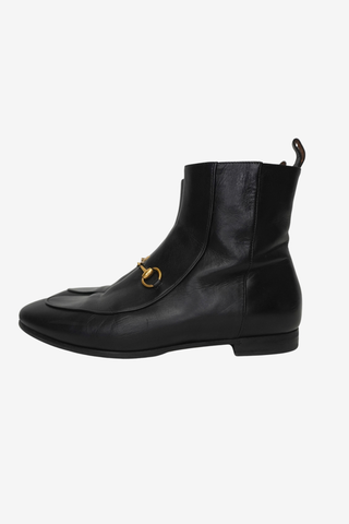 Gucci Horsebit Boots sz 38.5 - Designer boots at The Find Luxury Resale - Vancouver, Canada