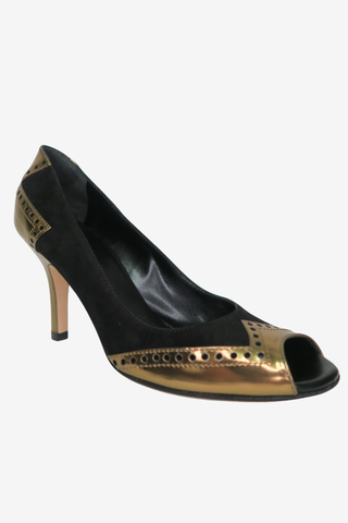 Gucci Open Toe Pumps sz 35 - Designer pumps at The Find Luxury Resale - Vancouver, Canada