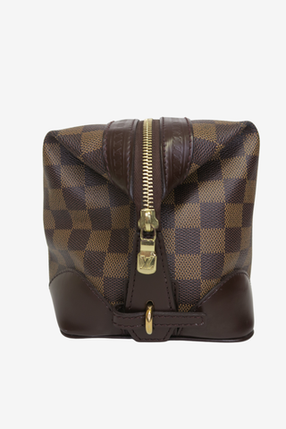 Louis Vuitton Damier Ebene Vaslav Toiletry Pouch - Designer Handbags at The Find Luxury Resale - Vancouver, Canada